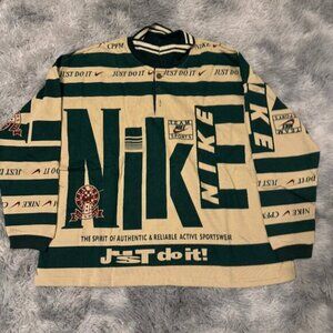 Nike x Cactus Plant Flea Market Longsleeve Polo Natural Mens Large